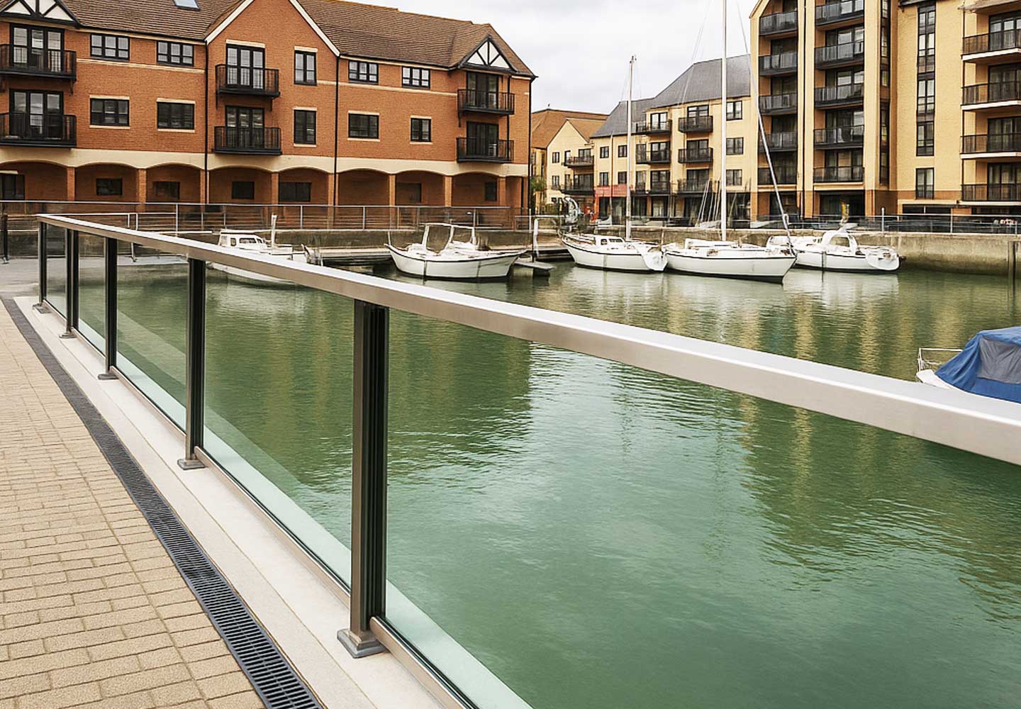 Flood-proof glass: transparent, attractive, and tough